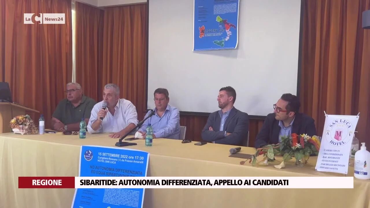 Sibaritide: autonomia differenziata, appello ai candidati