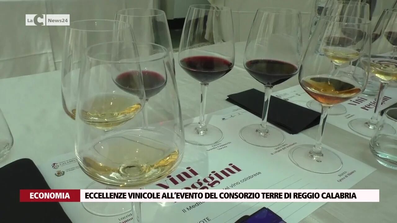 Eccellenze vinicole all’evento del consorzio terre di Reggio Calabria