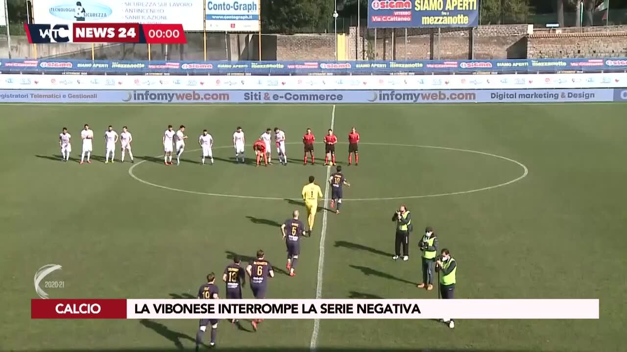 La Vibonese interrompe la serie negativa
