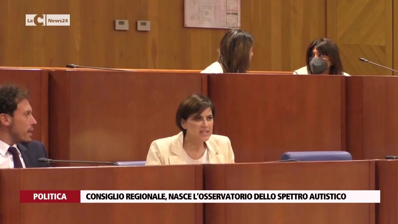 Consiglio regionale, nasce l’osservatorio dello spettro autistico