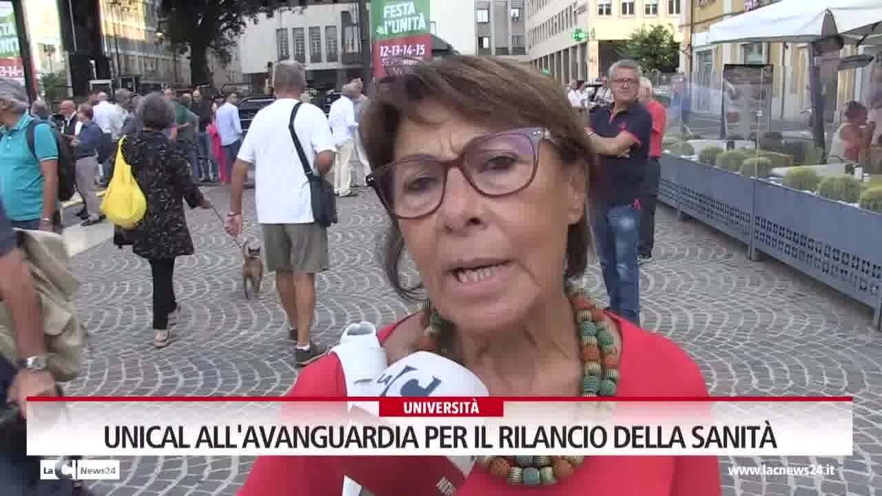 Unical all'avanguardia per il rilancio della sanità