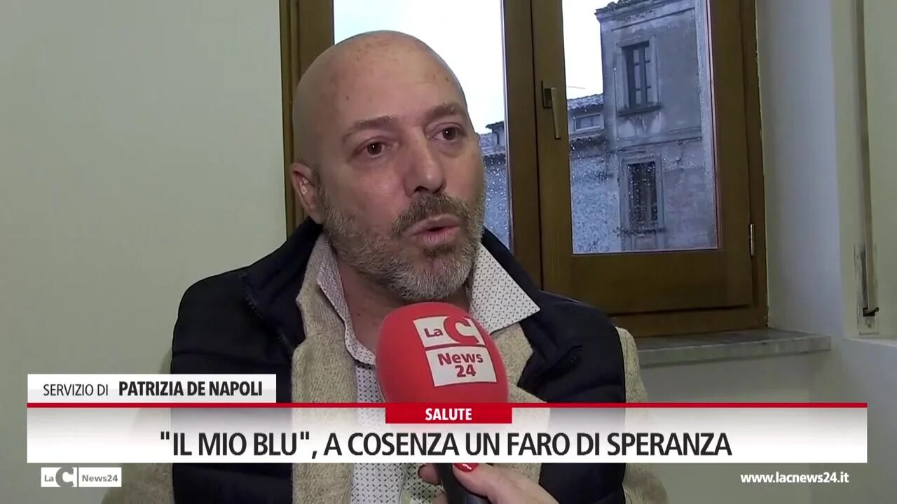 "Il Mio Blu "a Cosenza un faro di speranza
