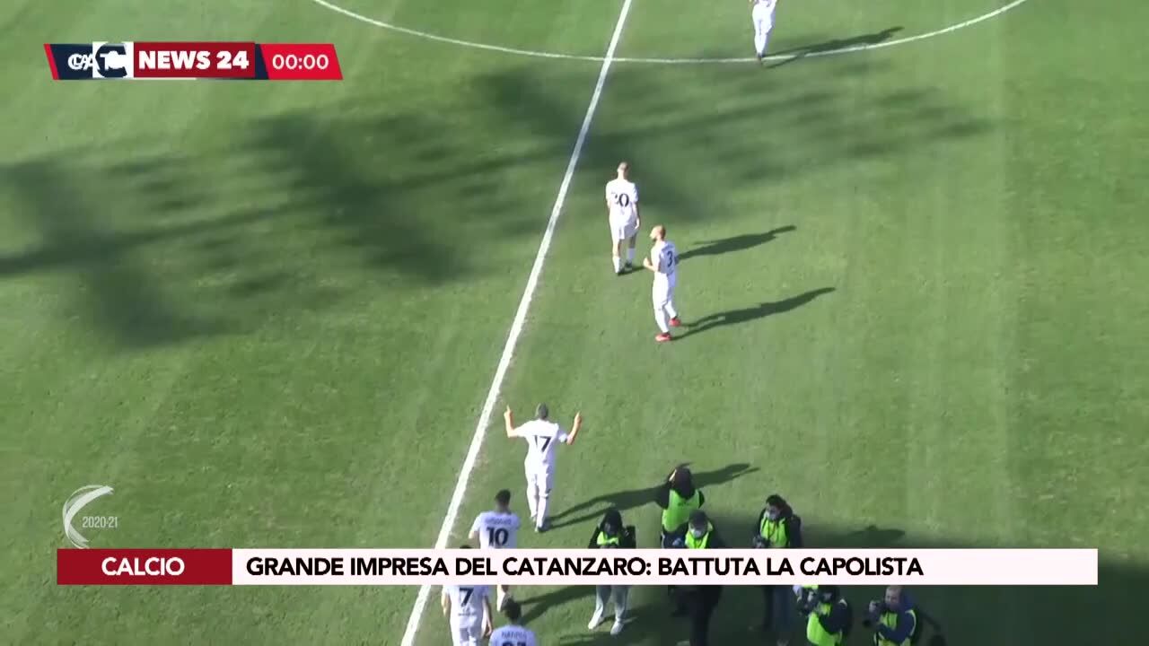 Grande impresa del Catanzaro: battuta la capolista