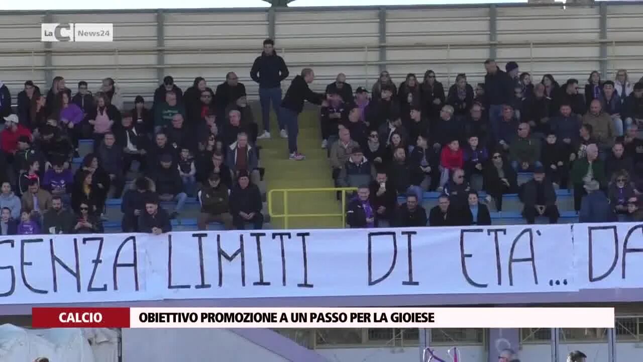 Obiettivo promozione a un passo per la Gioiese