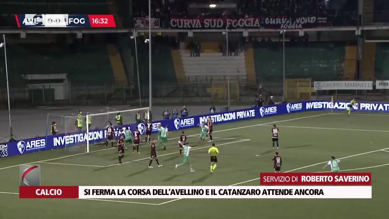 Si ferma la corsa dell’Avellino e il Catanzaro attende ancora