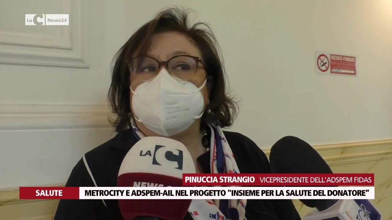 Metrocity e Adspem-Ail nel progetto "Insieme per la salute del donatore"