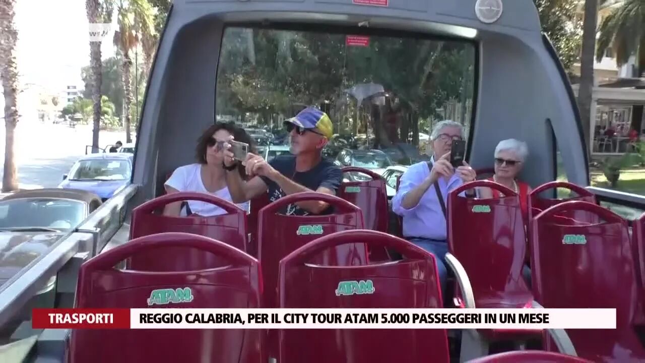 Reggio Calabria, per il City tour Atam 5.000 passeggeri in un mese