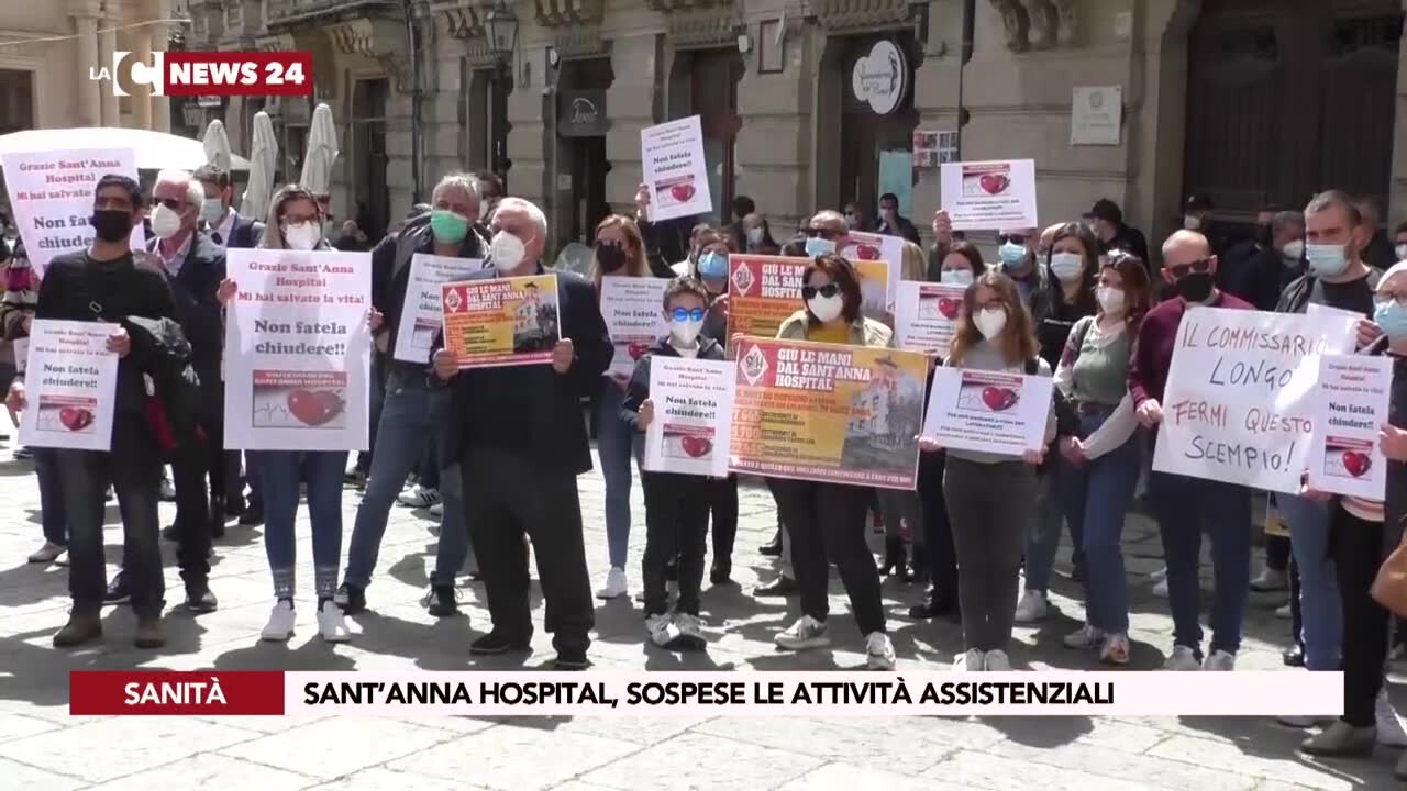 Sant’Anna hospital di Catanzaro, attività sanitarie sospese per crisi di liquidità