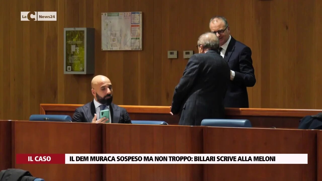 Il dem Muraca sospeso ma non troppo: Billari scrive alla Meloni