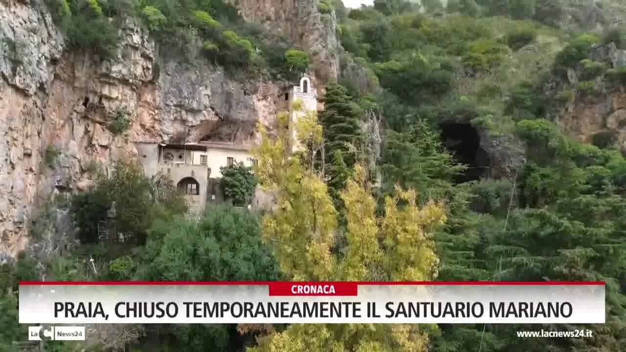 Praia, chiuso temporaneamente il Santuario Mariano