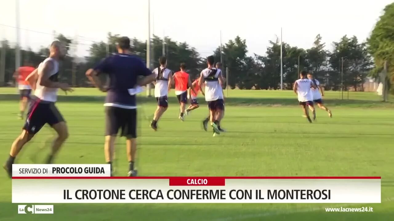 Il Crotone cerca conferme con il Monterosi