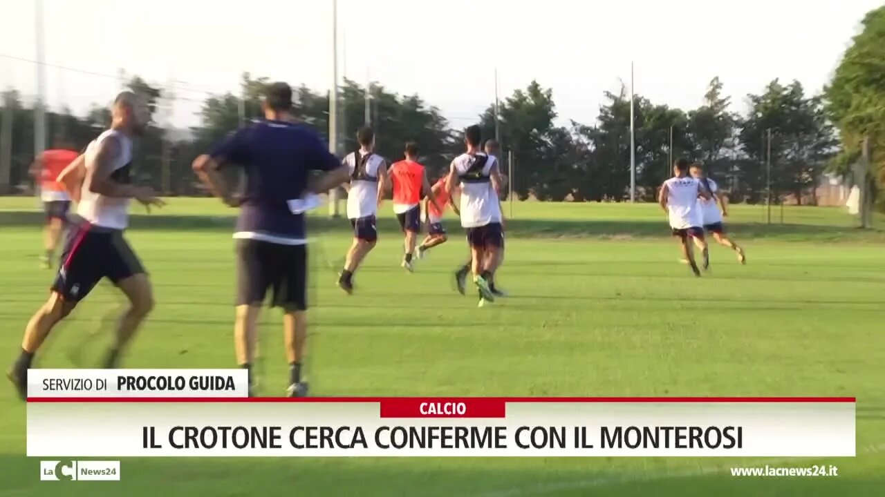 Il Crotone cerca conferme con il Monterosi