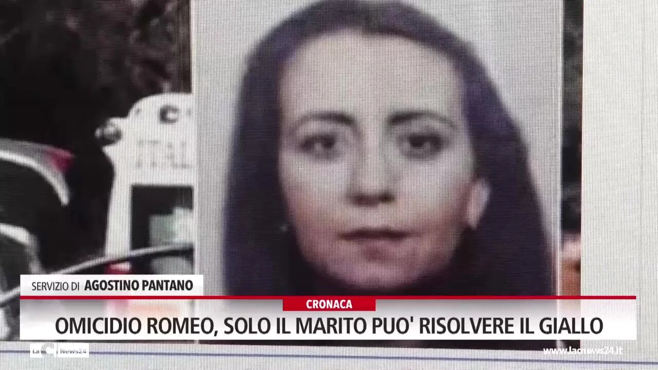 Omicidio Romeo, solo il marito scampato puo' risolvere il giallo