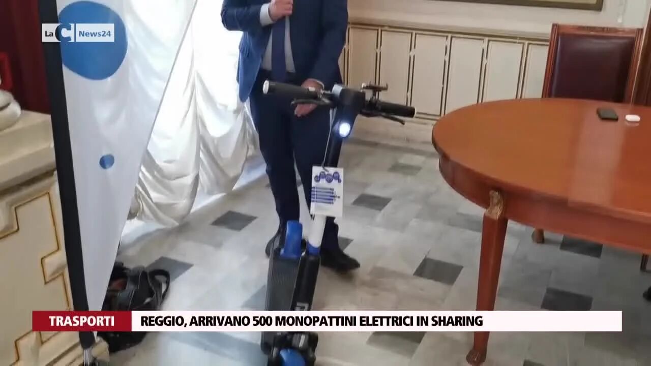 Reggio, arrivano 500 monopattini elettrici in sharing