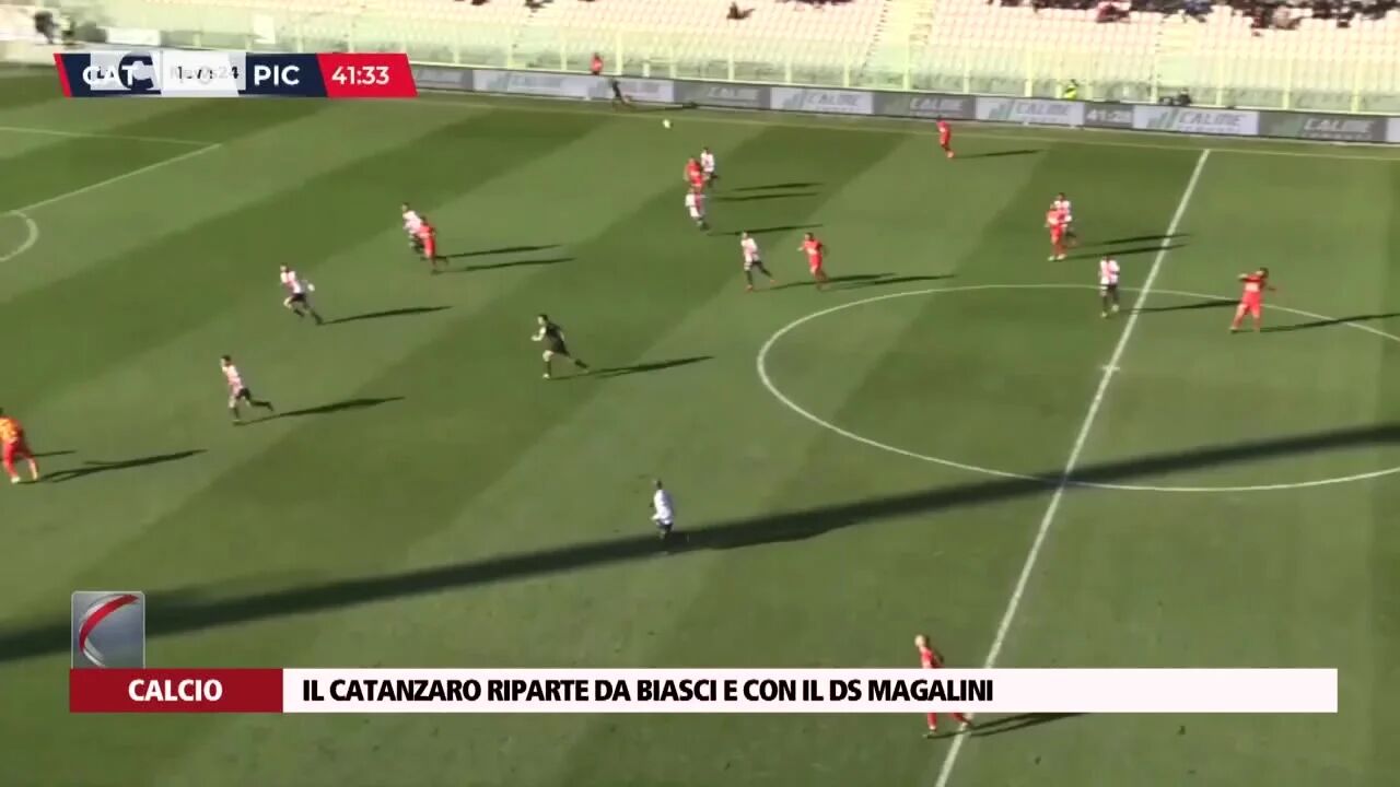 Il Catanzaro riparte da Biasci e con il ds Magalini