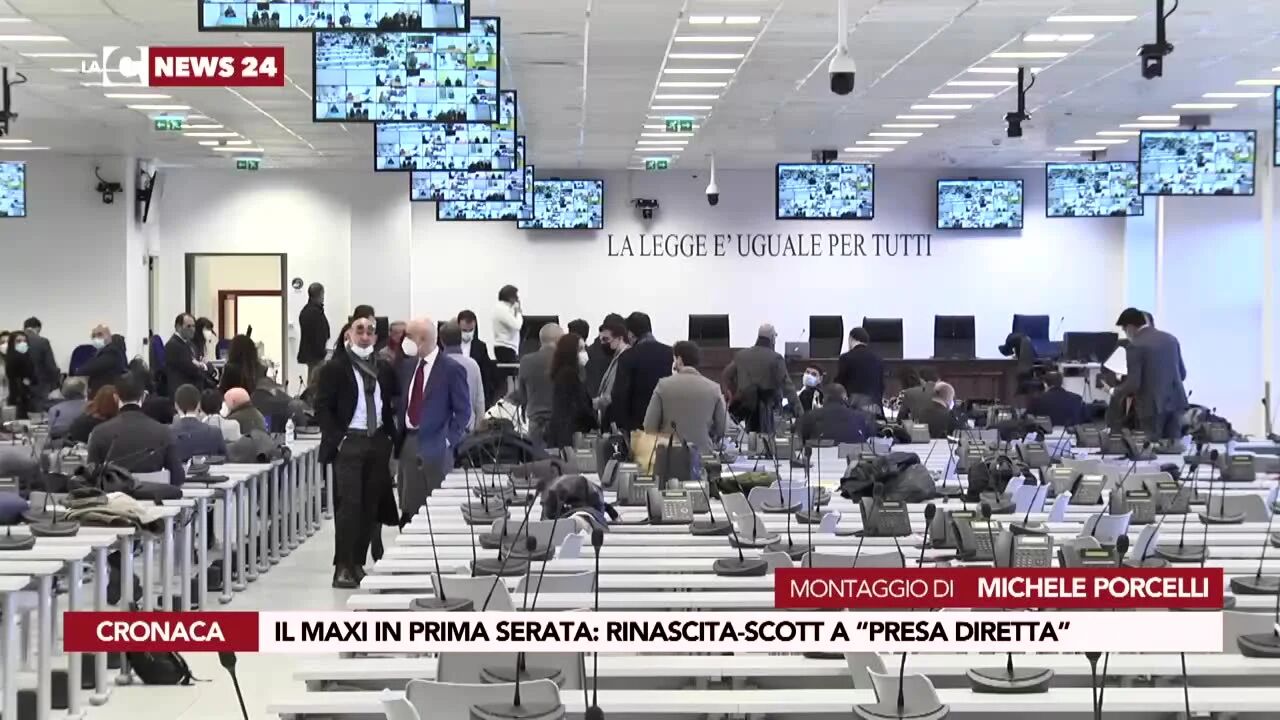 Il maxi processo in prima serata: Rinascita-Scott a “Presa diretta”
