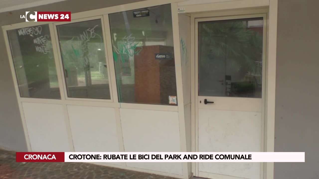 Crotone: rubate le bici del Park and Ride comunale