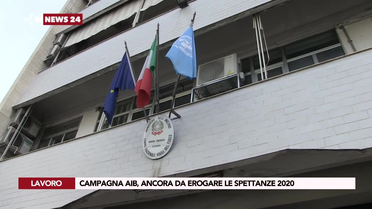 Campagna Aib, ancora da erogare le spettanze 2020