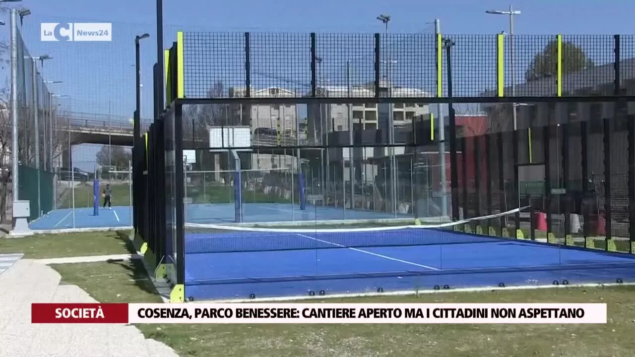 Cosenza, il Parco del Benessere attrae i cittadini: preoccupazione per possibili atti vandalici 