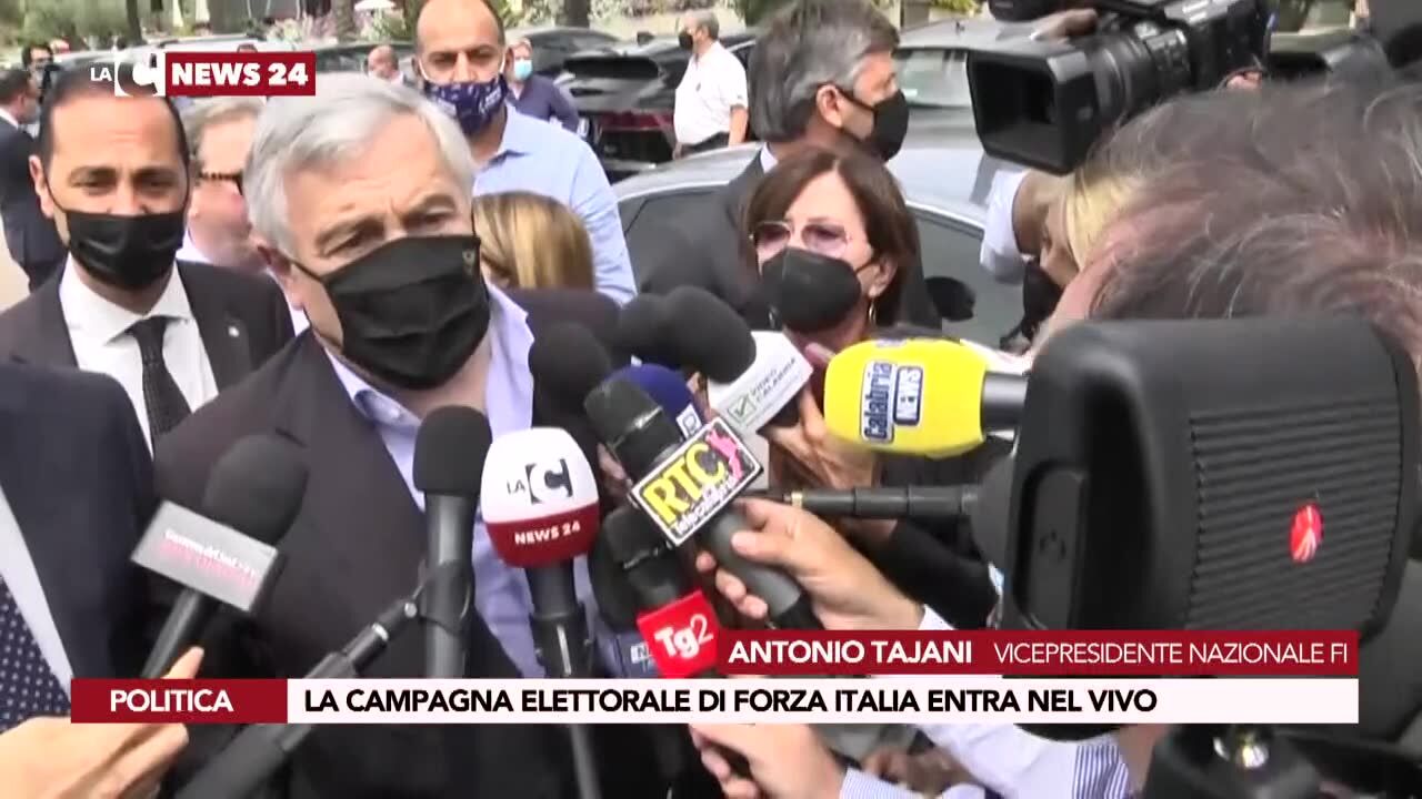 La campagna elettorale di Forza Italia entra nel vivo