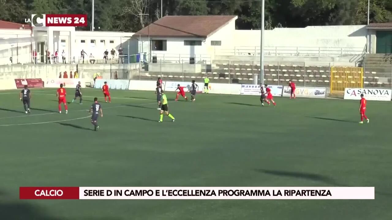 Serie D in campo e l’Eccellenza programma la ripartenza