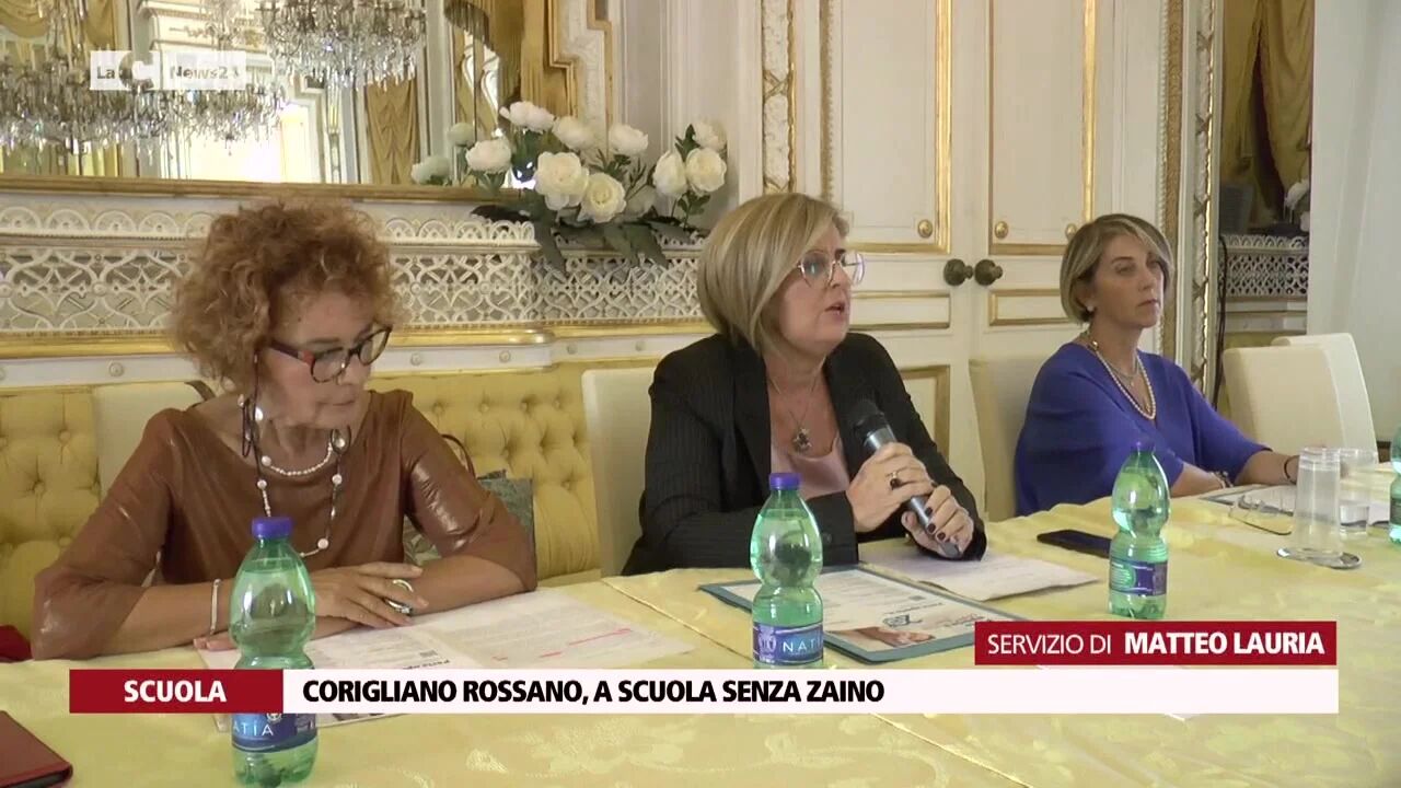 Corigliano Rossano, a Scuola senza Zaino