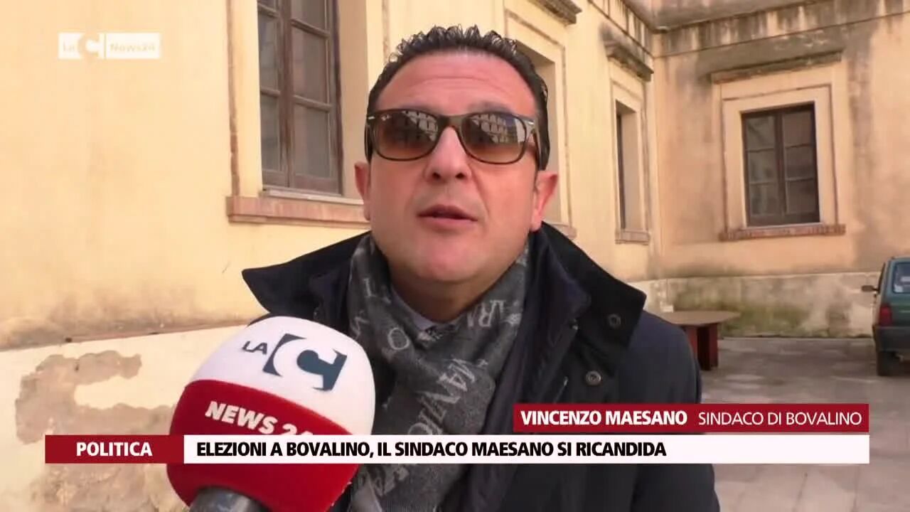 Elezioni a Bovalino, il sindaco Maesano si ricandida
