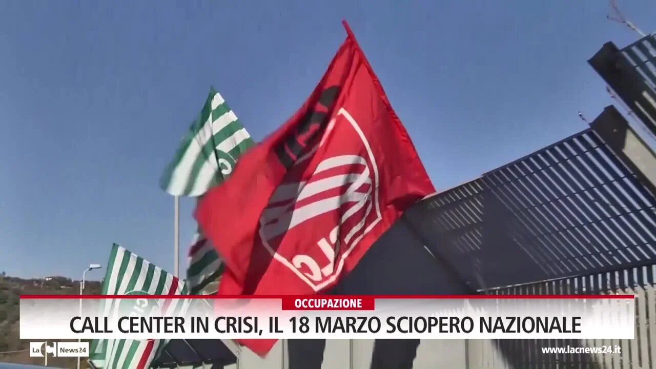 Call center in crisi, il 18 marzo sciopero nazionale