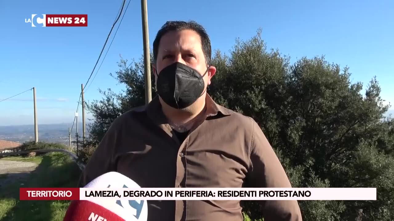 Lamezia, degrado in periferia: residenti protestano