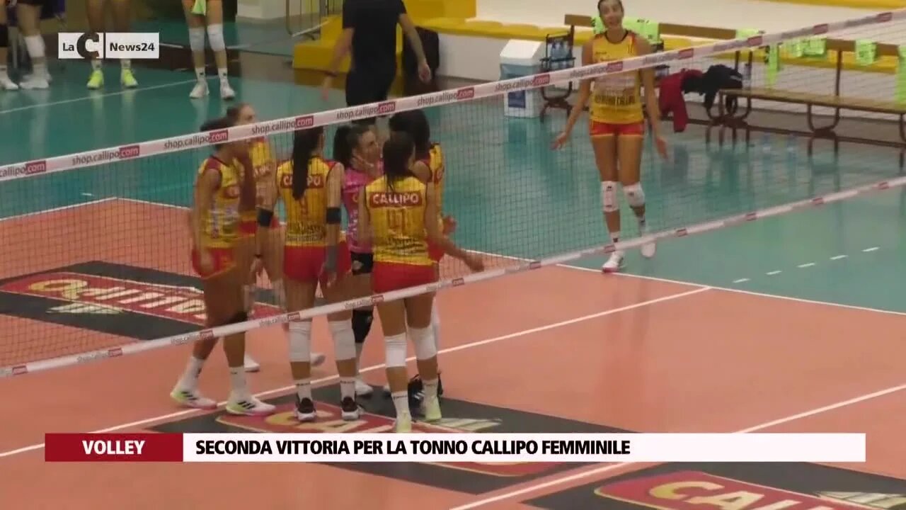 Seconda vittoria per la Tonno Callipo femminile