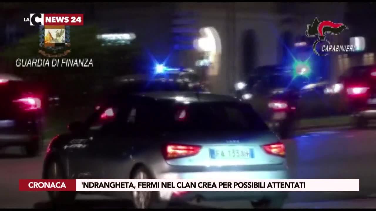 'Ndrangheta, fermi nel clan Crea per possibili attentati