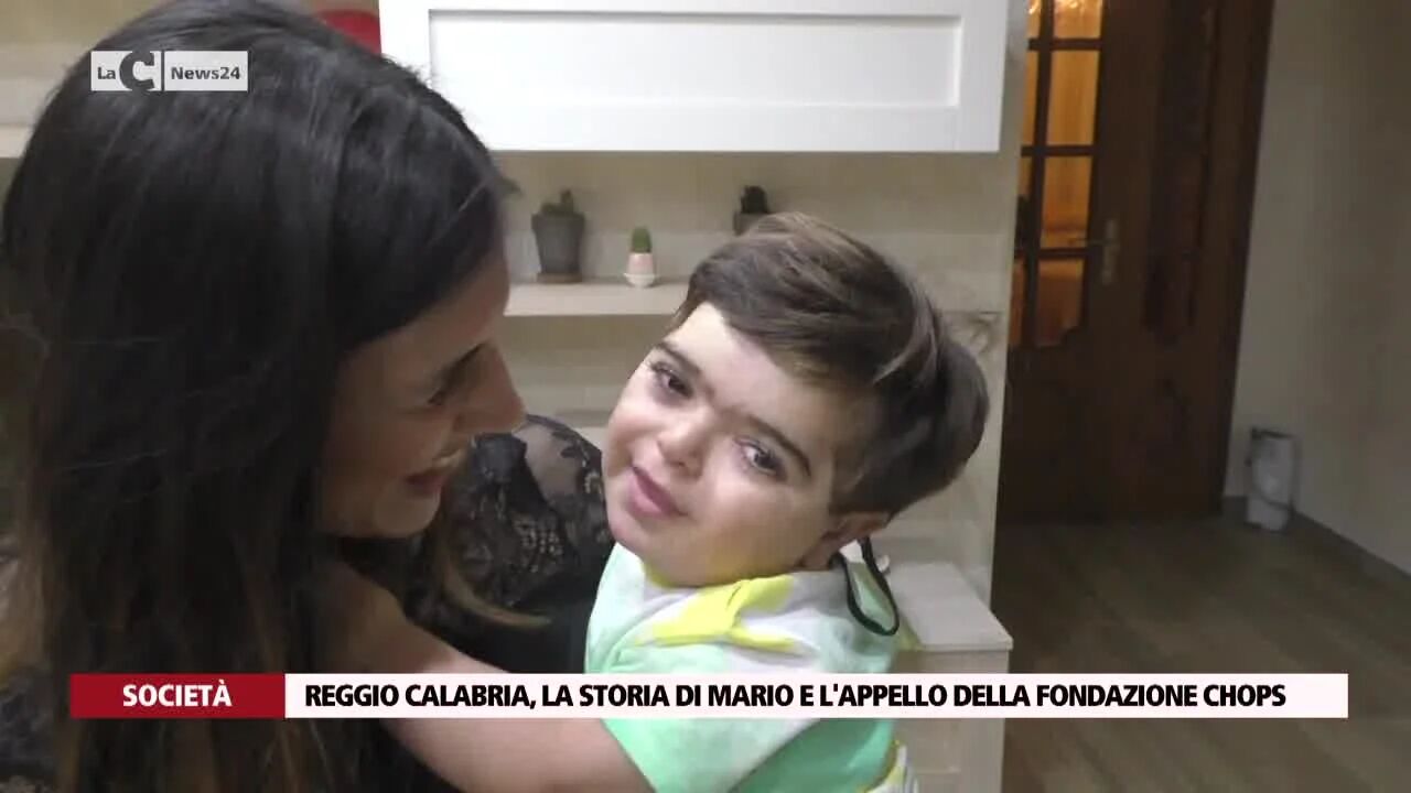 Reggio Calabria, la storia di Mario e l'appello della fondazione Chops