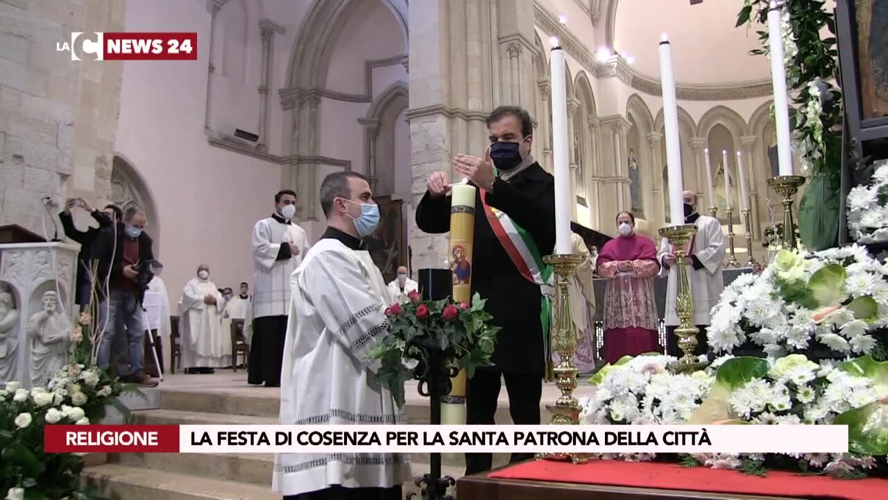 La festa di Cosenza per la santa patrona della città
