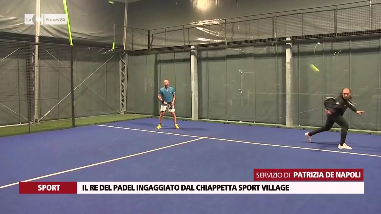Il re del Padel ingaggiato dal Chiappetta Sport Village
