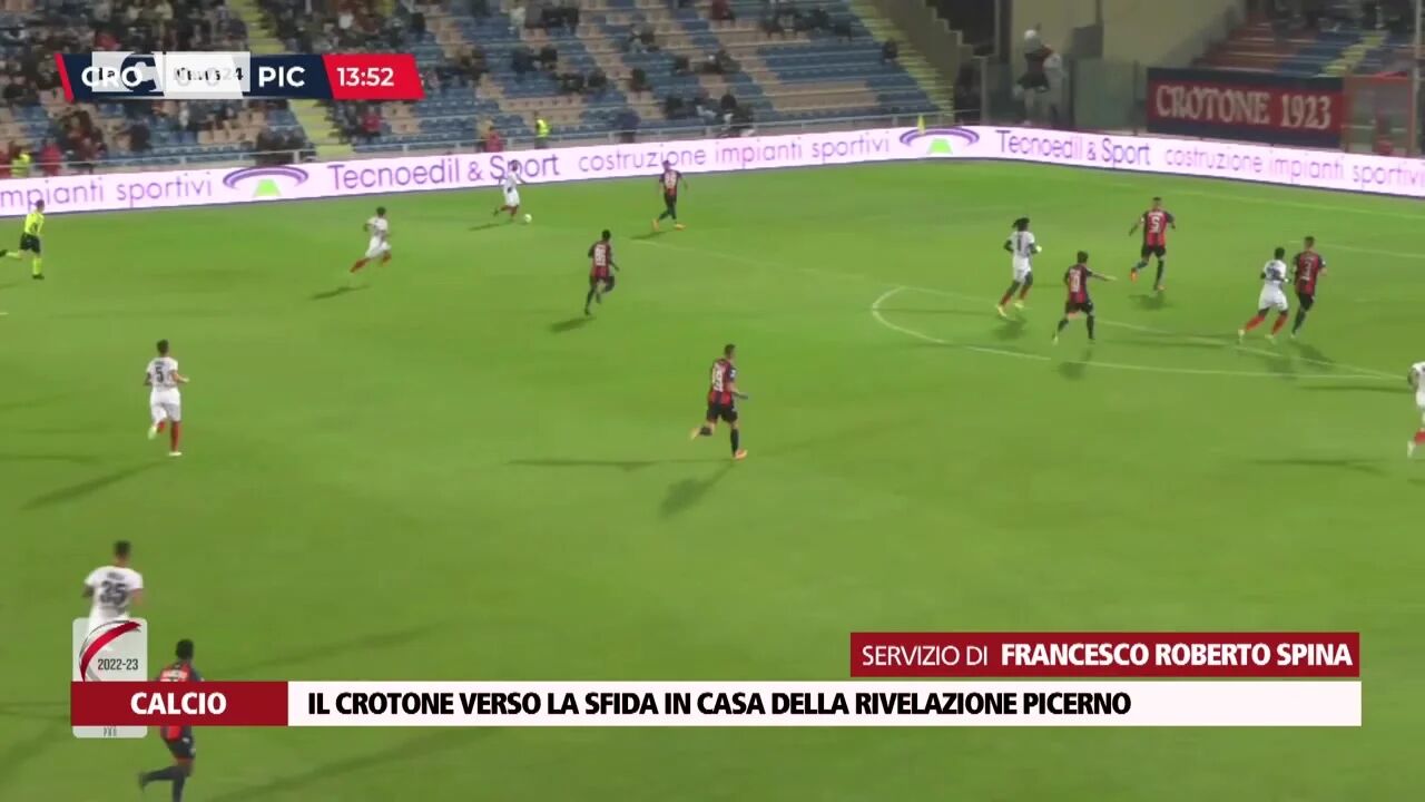 Il Crotone verso la sfida in casa della rivelazione Picerno