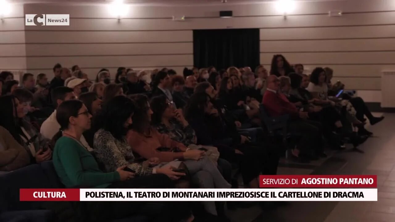 Polistena, il teatro di Montanari impreziosisce il cartellone di Dracma