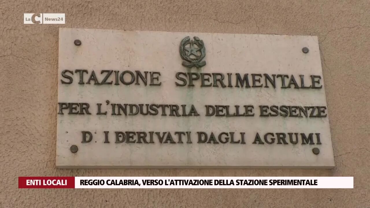 Reggio Calabria, verso l'attivazione della stazione sperimentale