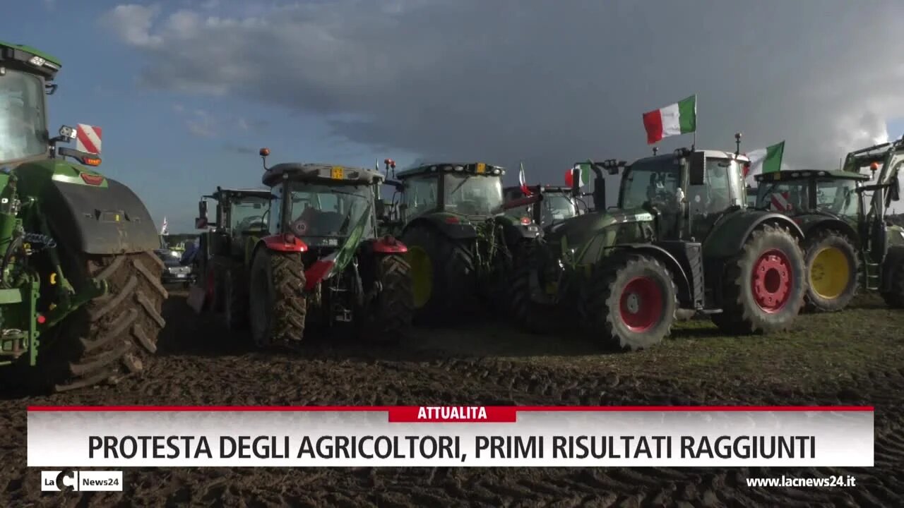 Protesta degli agricoltori, primi risultati raggiunti