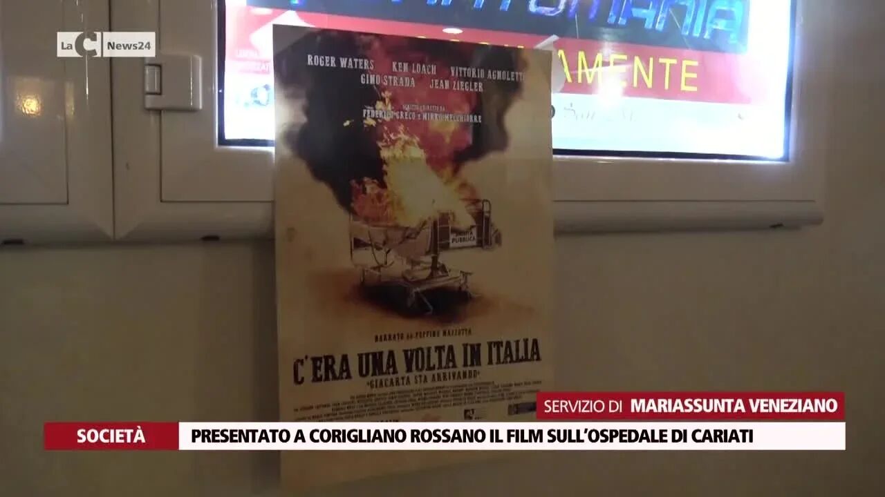 Presentato a Corigliano Rossano il film sull’ospedale di Cariati
