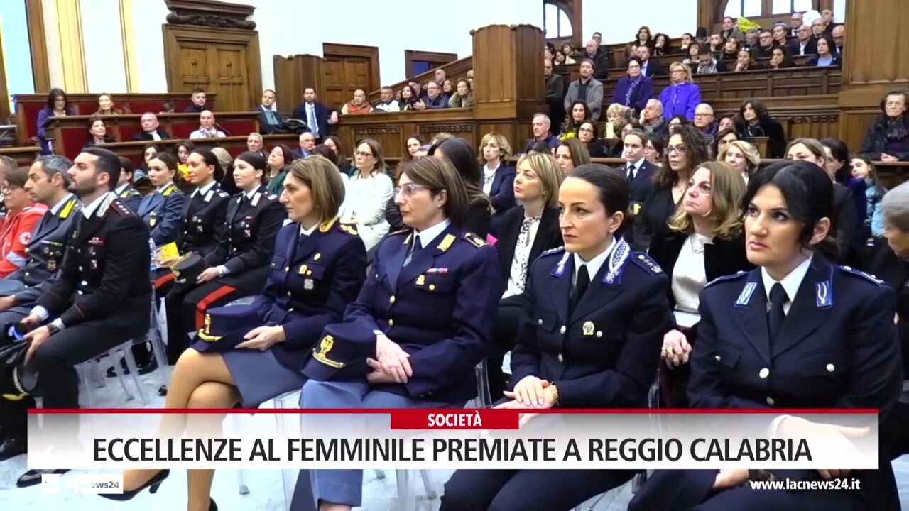 Eccellenze al femminile premiate a Reggio Calabria