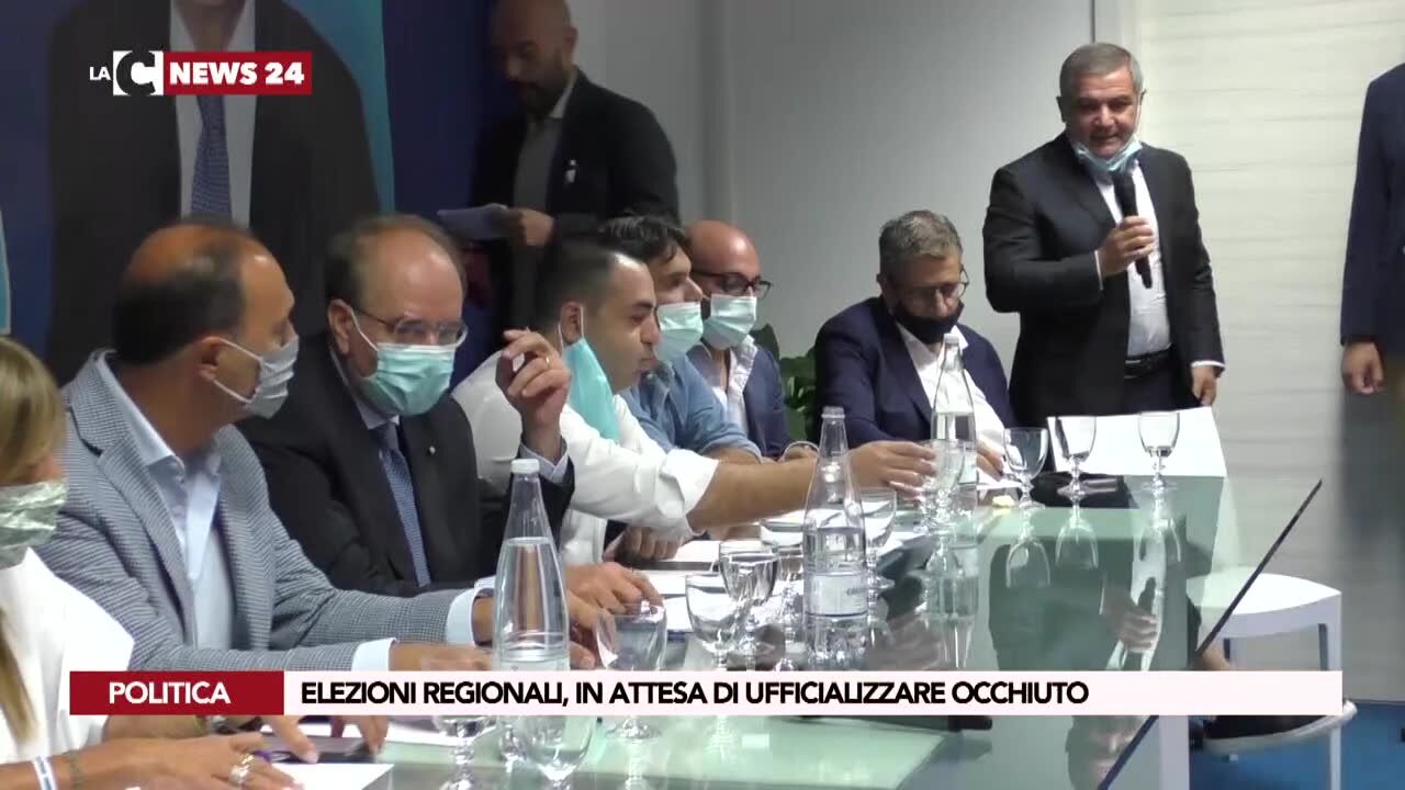 Elezioni regionali, in attesa di ufficializzare Occhiuto