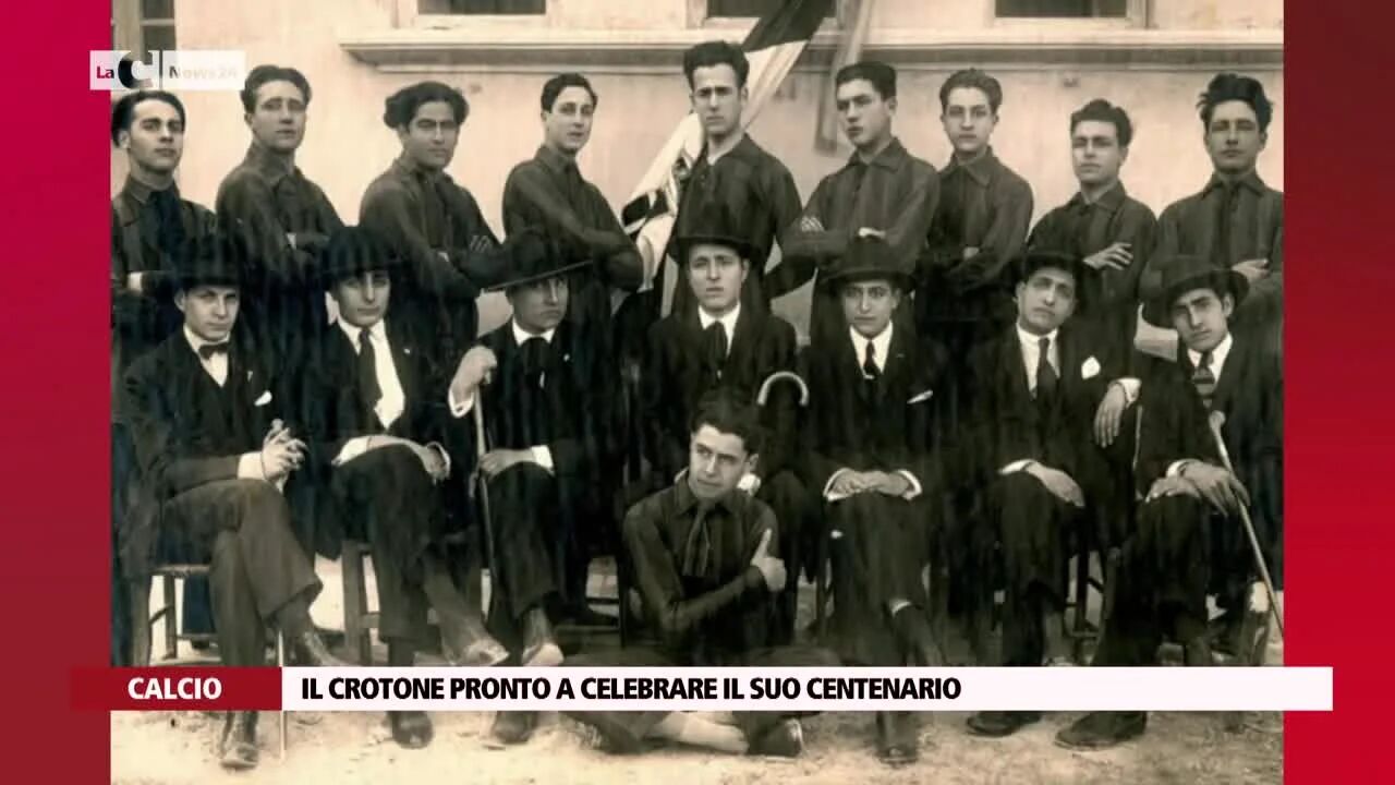 Il Crotone pronto a celebrare il suo centenario