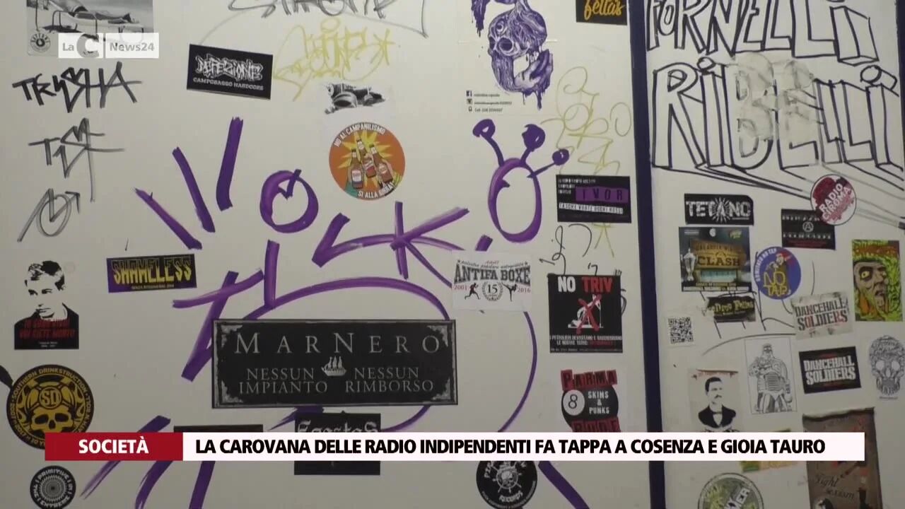 La carovana delle radio indipendenti fa tappa a Cosenza e Gioia Tauro