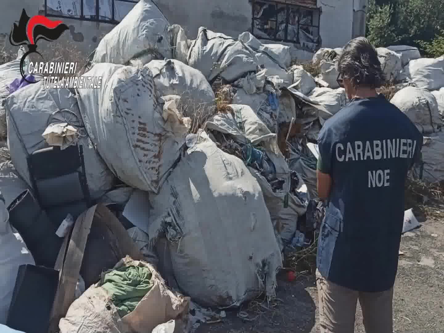 Traffico illecito di rifiuti a Reggio