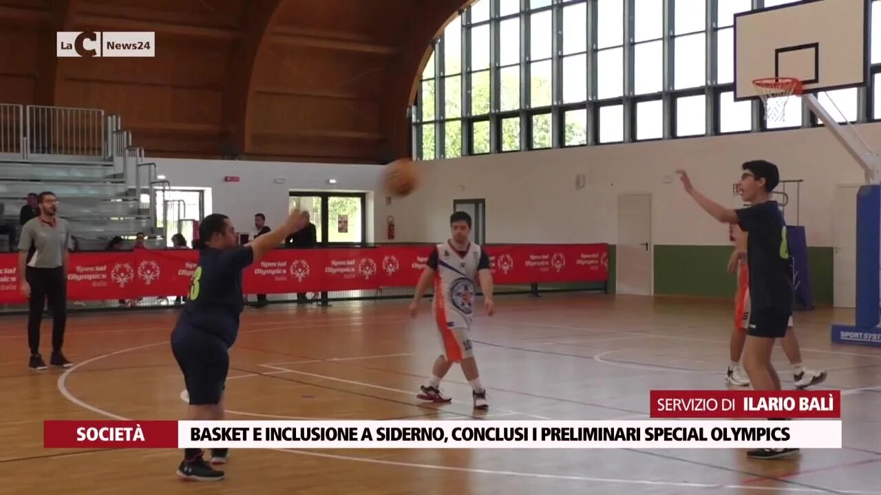 Basket e inclusione a Siderno, conclusi i preliminari Special Olympics