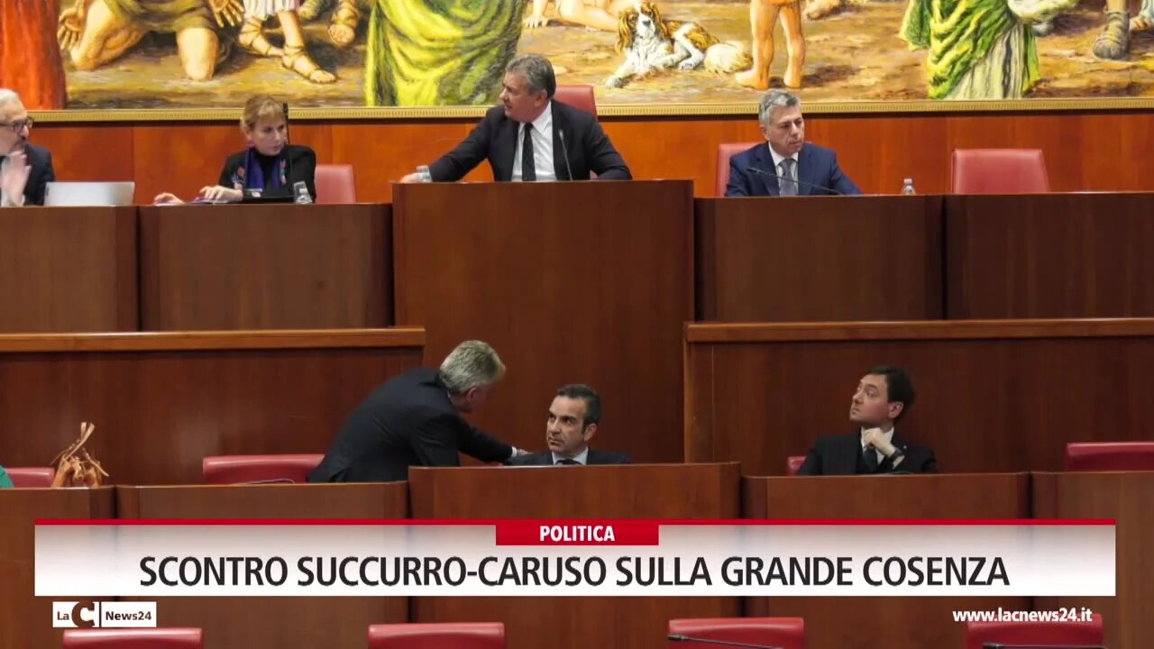 Scontro Succurro-Caruso sulla Grande Cosenza