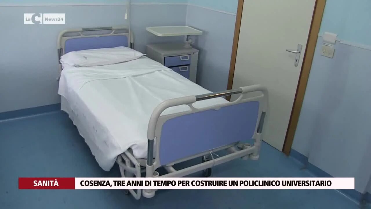 Cosenza, tre anni di tempo per costruire un policlinico universitario