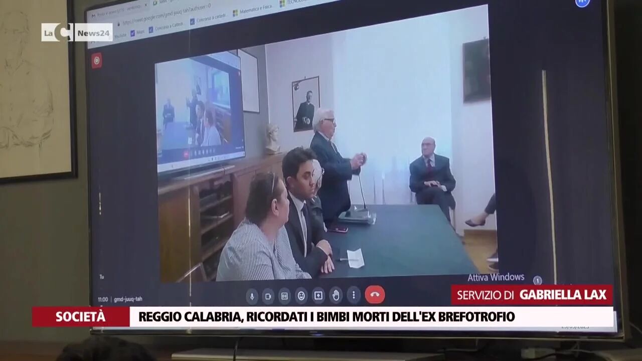 Reggio Calabria, ricordati i bimbi morti dell'ex Brefotrofio