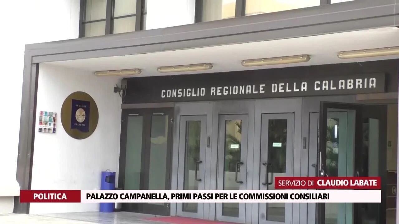 Palazzo Campanella, primi passi per le commissioni consiliari