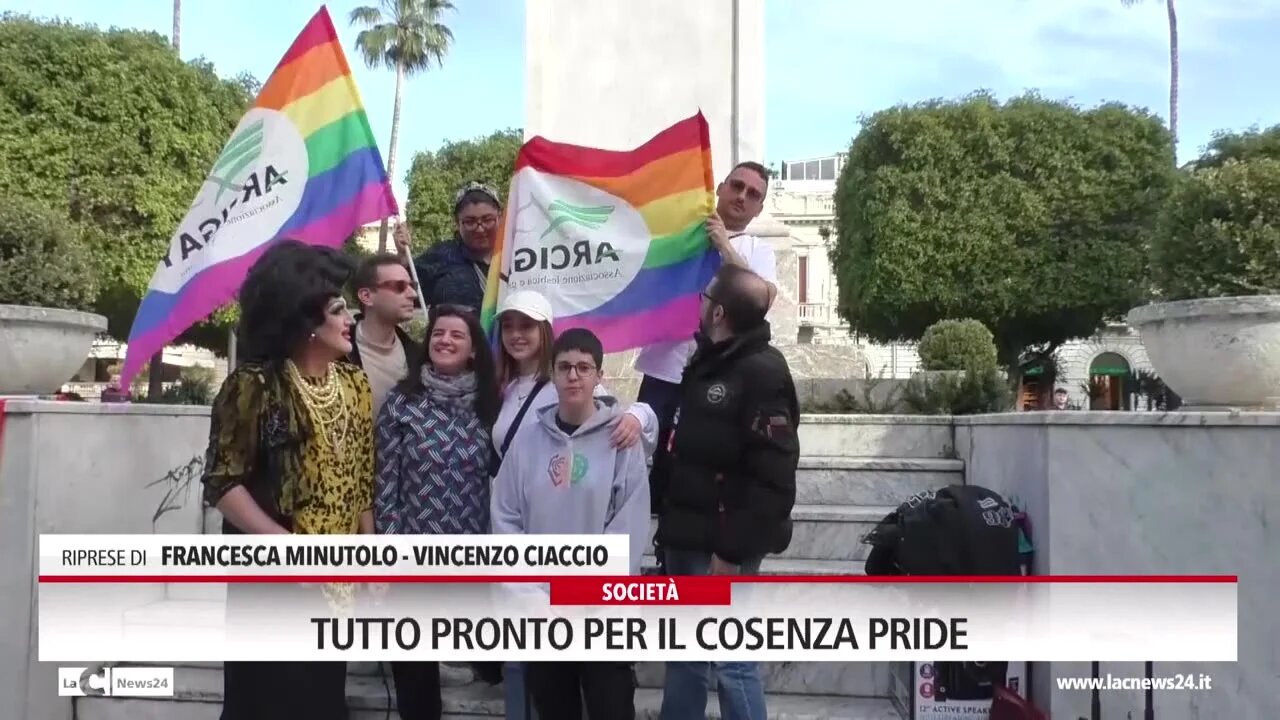 Tutto pronto per il Cosenza Pride